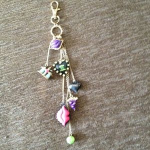 Betsey Johnson key ring