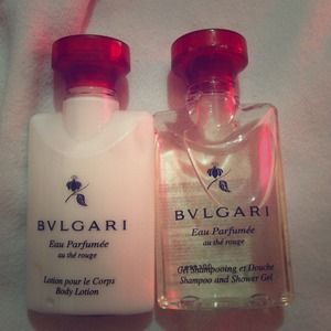 BVLGARI Body Lotion and Shampoo & Shower Gel