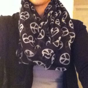 Peace scarf