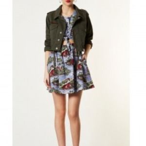 Top Shop Hawaiian Print Dress