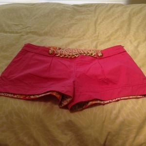 D&G hot pink shorts