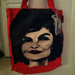 Jackie O Andy Warhol Tote🌟PayPal accepted🌟