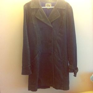 Volcom Pea Coat with silk inside! Worn once!