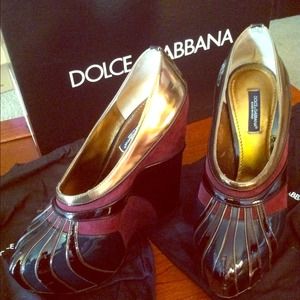 Dolce & Gabbana color block sexy fun