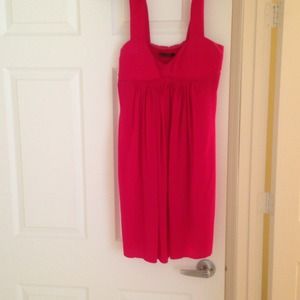 Black Halo pink dress