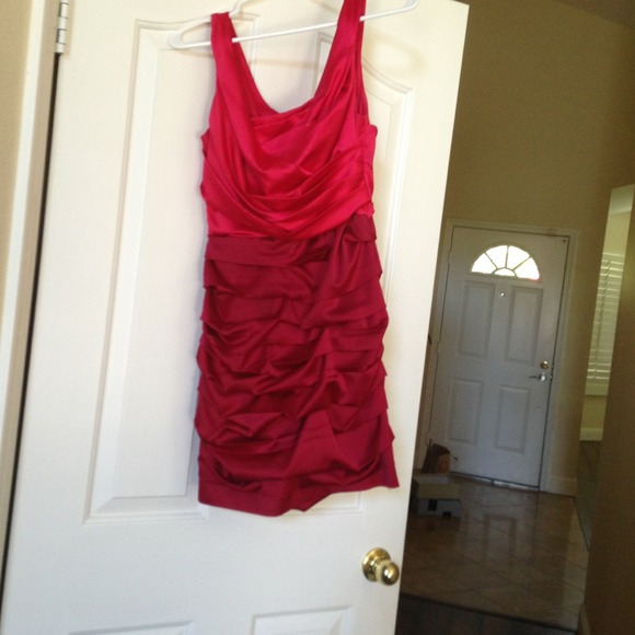 Color block Cocktail Dress