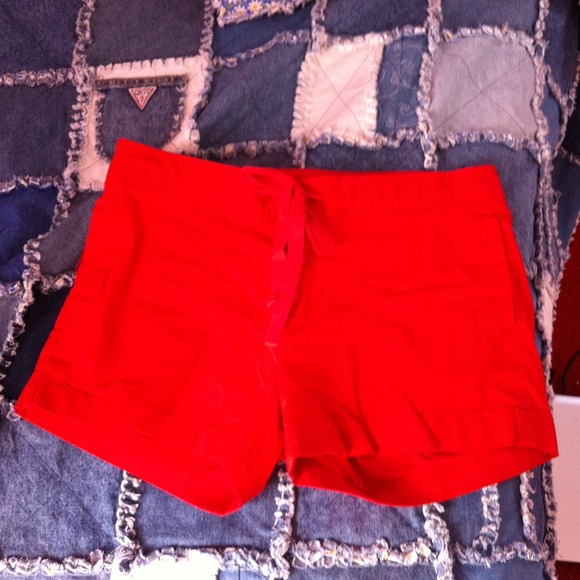 Red shorts
