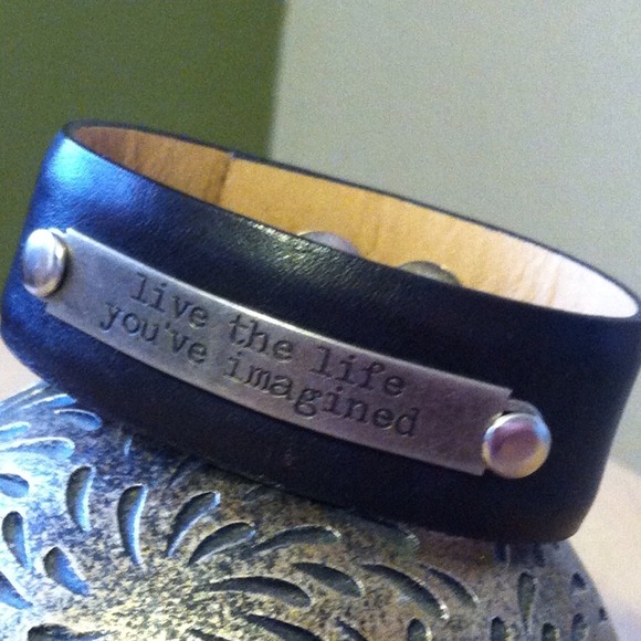 Handmade leather cuff bracelet💥SOLD💥