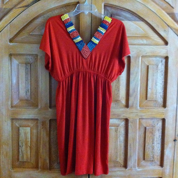 💥Super Cute Beaded Dress/Cover-up by BaileyBlue.