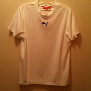 White Puma shirt