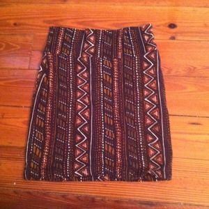 Forever 21 brown skirt