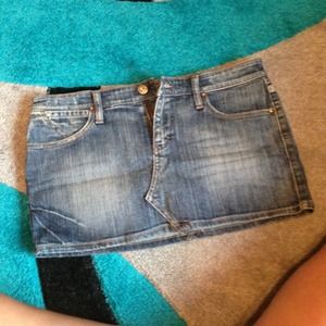 Denim skirt