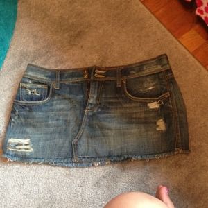 Denim skirt