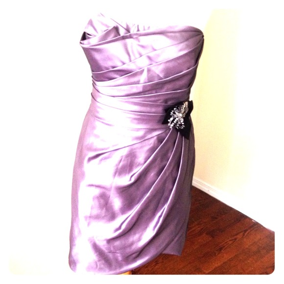 Purple cocktail dress - Picture 1 of 1