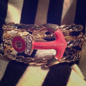 Lilly Pulitzer anchor bracelet