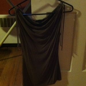 Brown express tank top