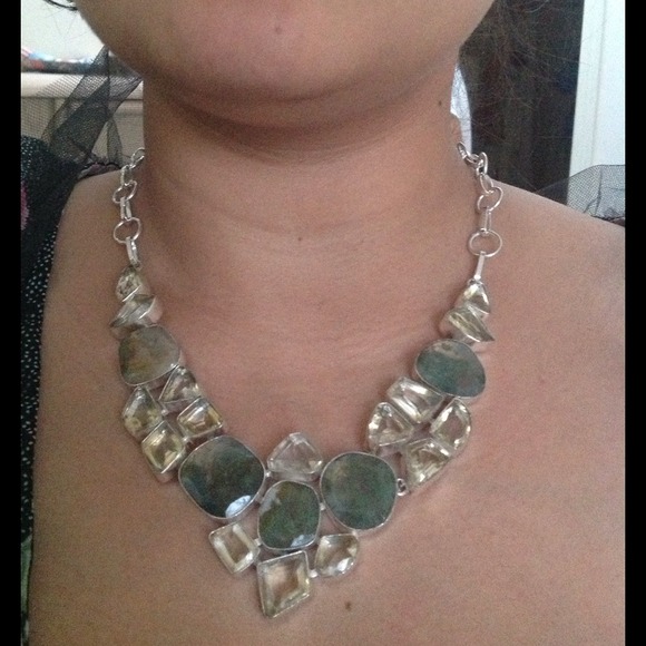SOLD Gorgeous natural gemstone necklace - Picture 2 of 2