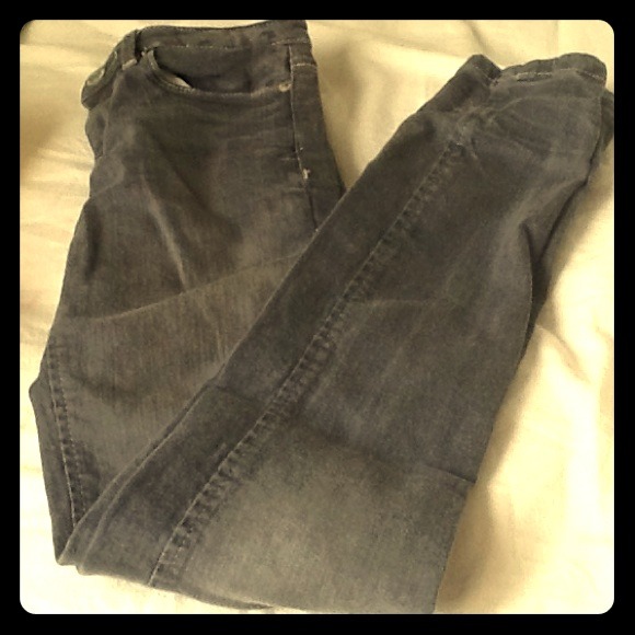 Gray jeans