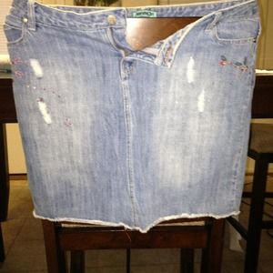 Cute Kenzie Girl Jean Skirt
