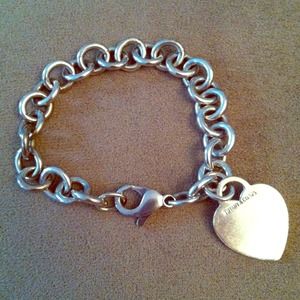 Tiffany & Co. Heart Tag Sterling Silver Bracelet