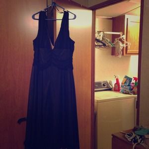 Black/tam cocktail dress