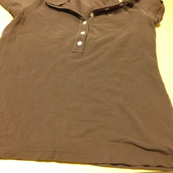 Brown polo style shirt!