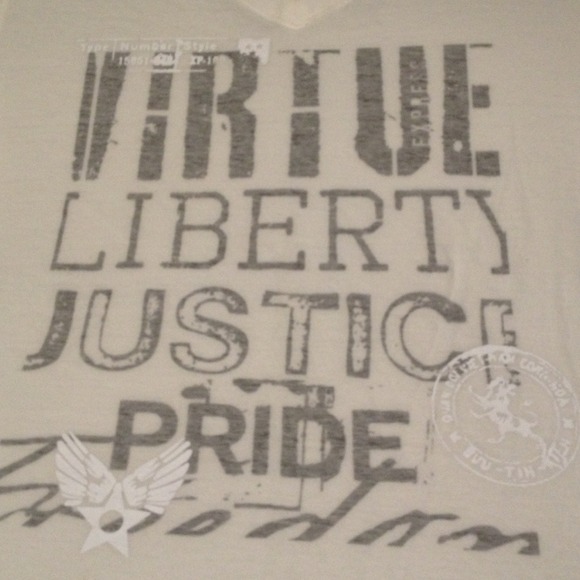 Men's V-neck Tee - Picture 2 of 3