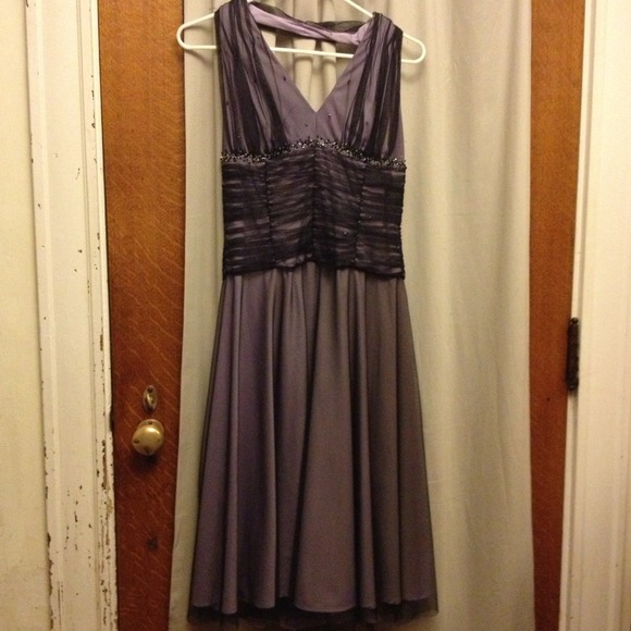 Cocktail purple dress!