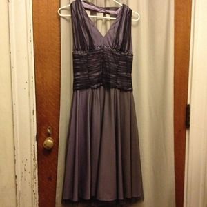 Cocktail purple dress!