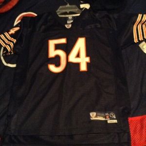 Brian urlacher jersey stitch