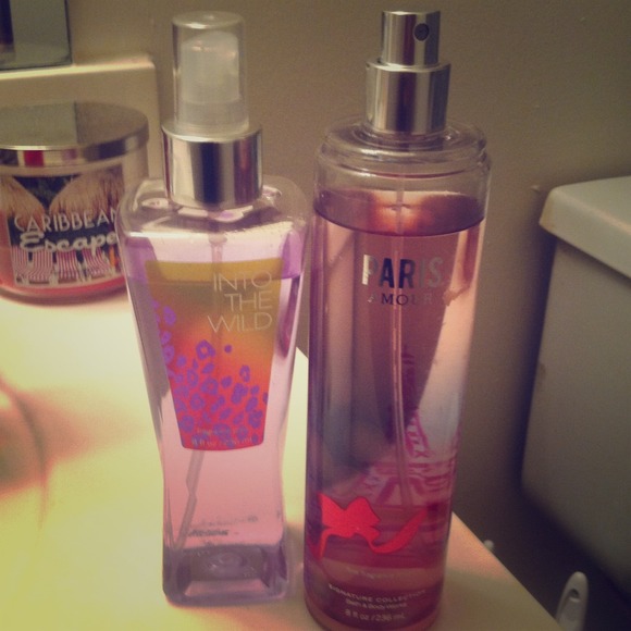 Into The Wild spray & Paris Amour spray