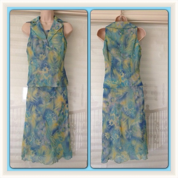 Reduced!!!New 2 pieces dress