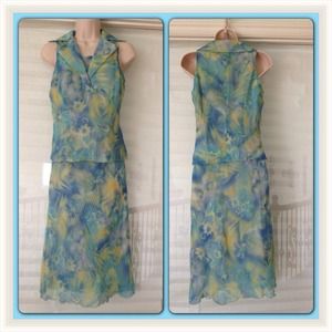 Reduced!!!New 2 pieces dress