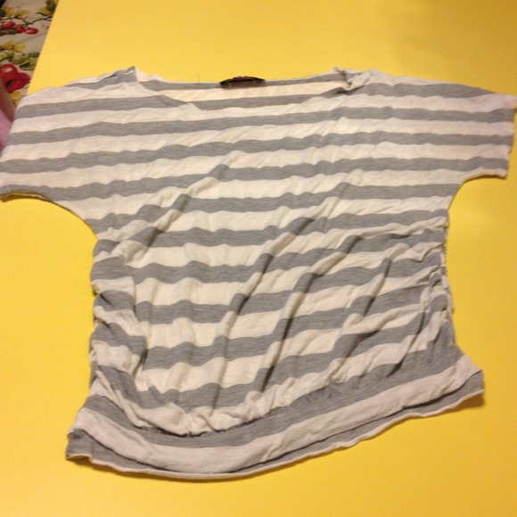 Cute striped maternity top