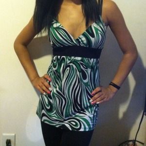 Dressy summer tank top