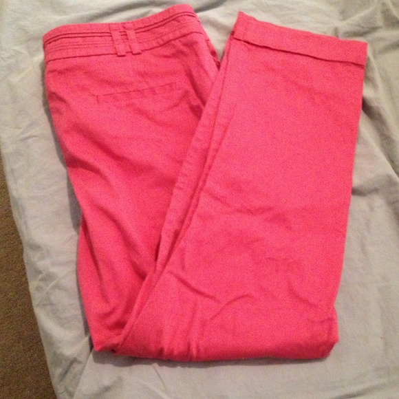 DONATED Salmon cropped pants FINAL MARKDOWN