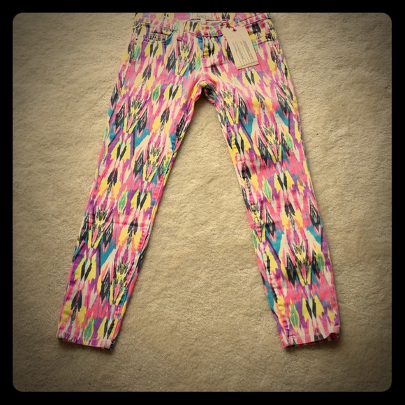 Current/Elliott Denim - Current Elliot Neon Arrow Skinny