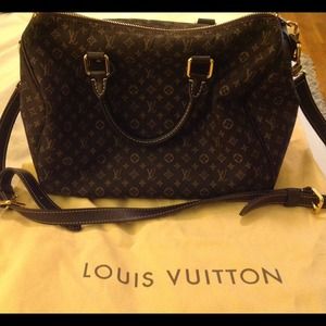Louis Vuitton Idylle Fusain Speedy 30 w/Strap