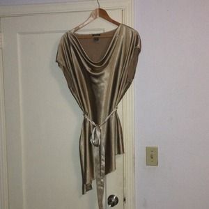 Dark Gold Blouse and iphon 5 Hard Leather 3D cover