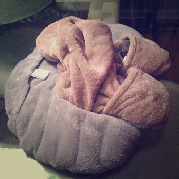 Lavender scented warm packs from brookstone