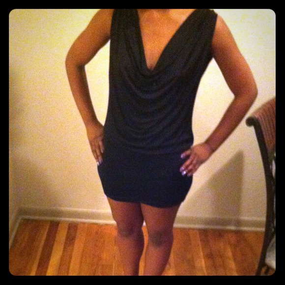 Black party dress
