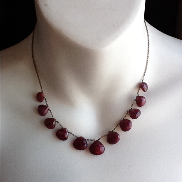 Xx SOLD XxRubylite necklace.