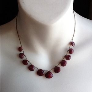 Xx SOLD XxRubylite necklace.