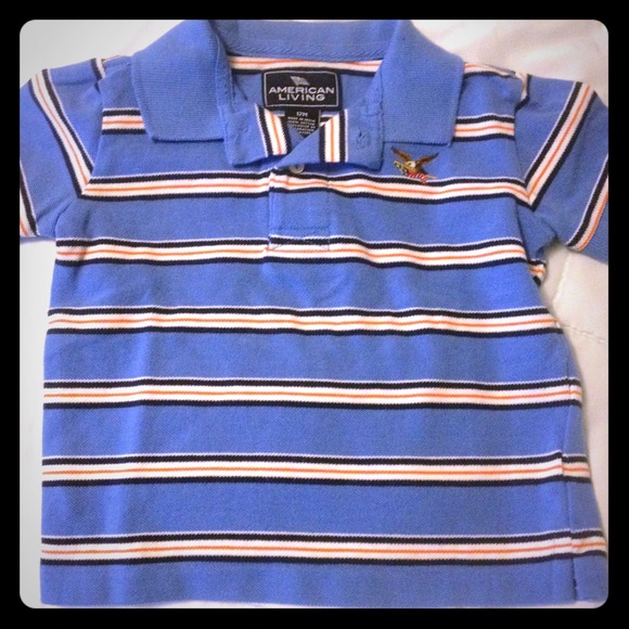 Striped polo