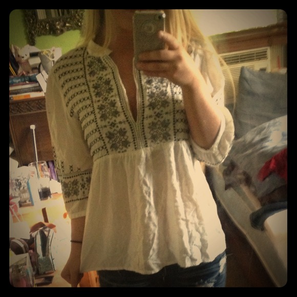 🔵Reduced🔵Forever 21 white top