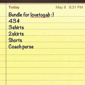 Bundle for lovetogab