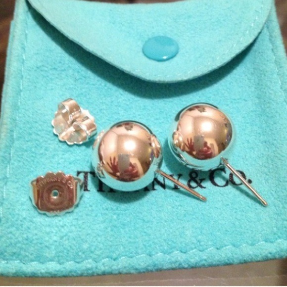 Authentic Tiffany Bead Earrings
