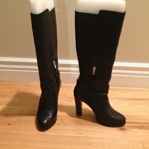 Banana Republic Black Shawna Boots