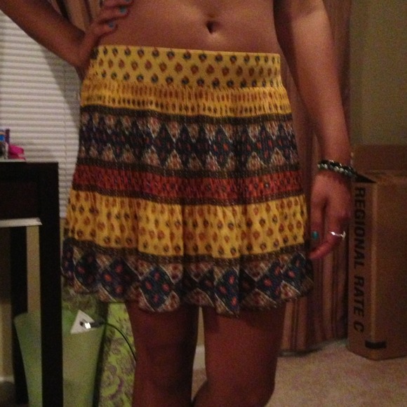 Patterned skirt