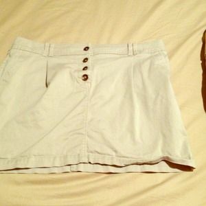 Khaki skirt